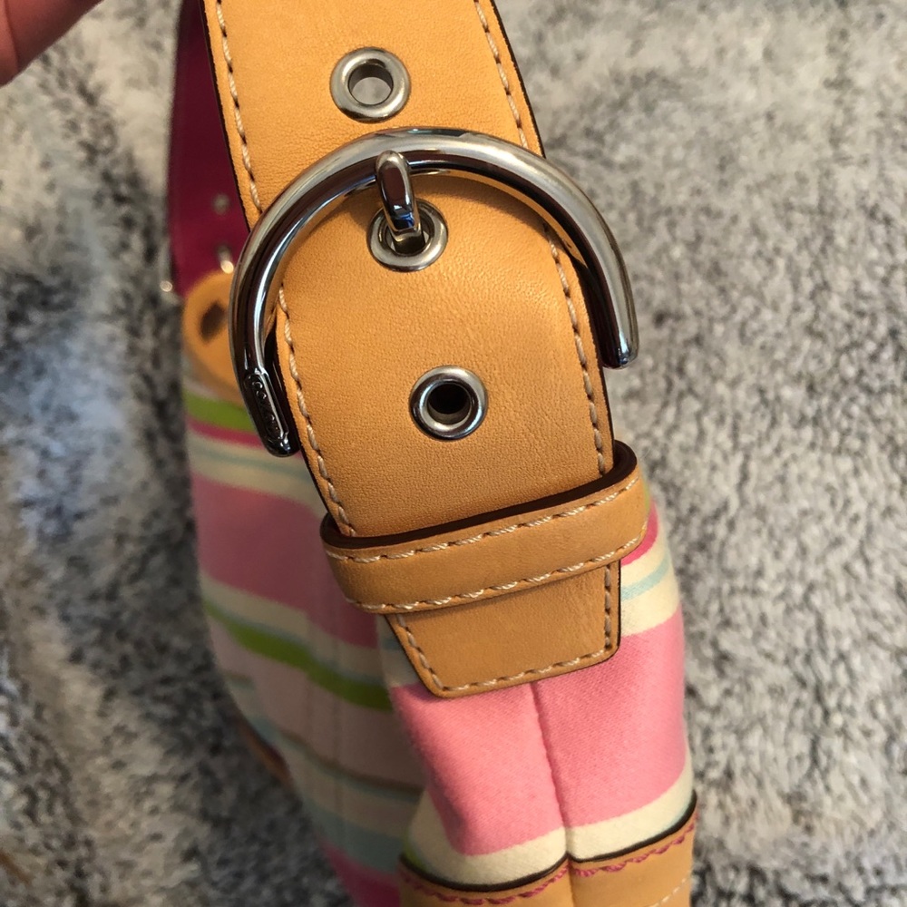 Coach Striped Bag - Picture 5 of 8